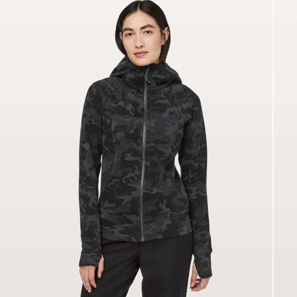 Lululemon Scuba Hoodie
Incognito Camo Multi Grey Size 10
